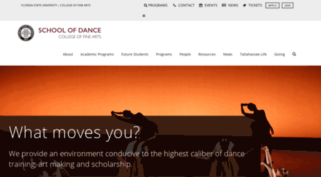 dance.fsu.edu
