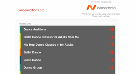 danceauditions.org