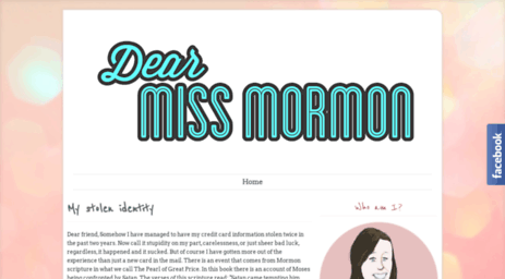 dearmissmormon.com