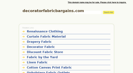 decoratorfabricbargains.com