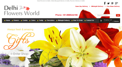 delhiflowersworld.com