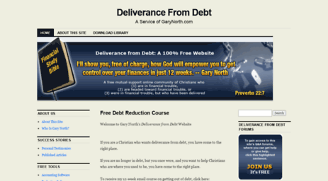 deliverancefromdebt.com