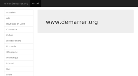 demarrer.org