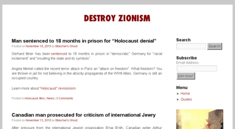 destroyzionism.com