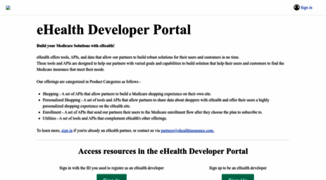 developer.ehealth.com