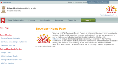 developer.uidai.gov.in