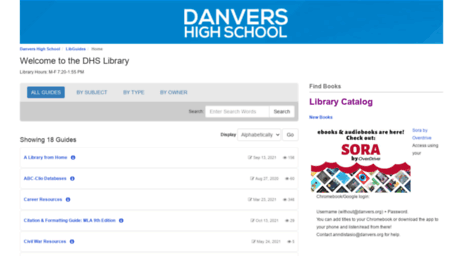 dhslibrary.danverspublicschools.org