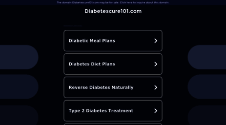 diabetescure101.com