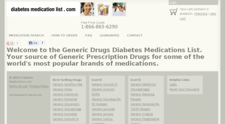 diabetesmedicationslist.com