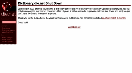 dictionary.die.net