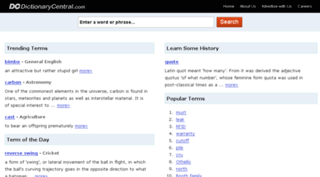 dictionarycentral.com