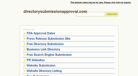 directorysubmissionapproval.com