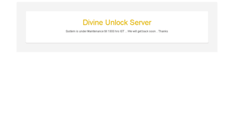 divineunlockserver.com