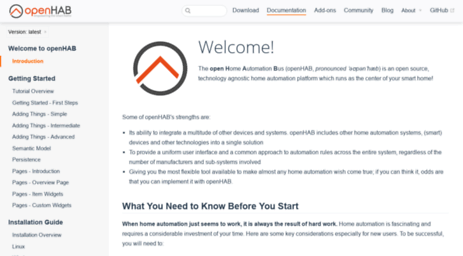 docs.openhab.org