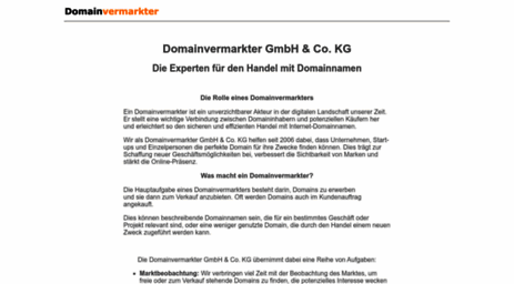 domainvermarkter.com
