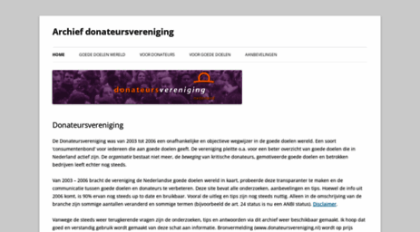 donateursvereniging.nl
