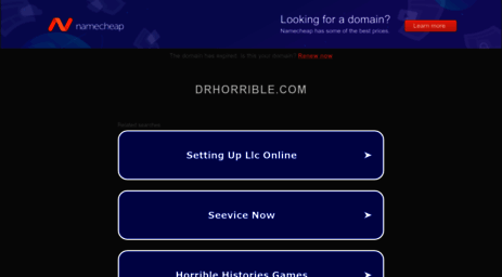 drhorrible.com