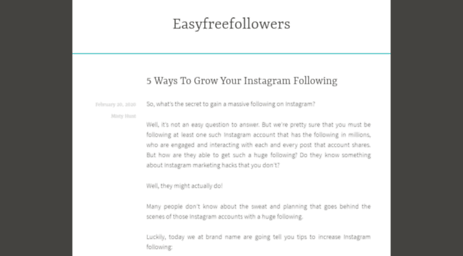 easyfreefollowers.com
