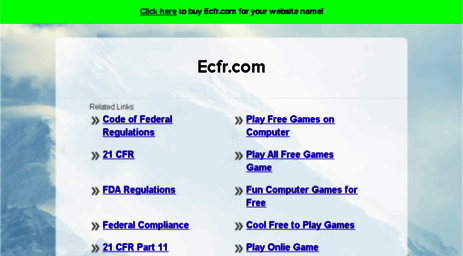 ecfr.com