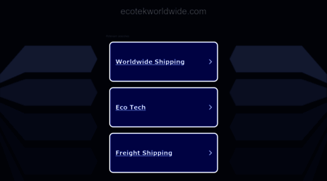 ecotekworldwide.com