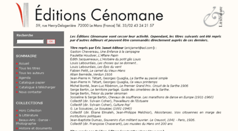 editions-cenomane.fr