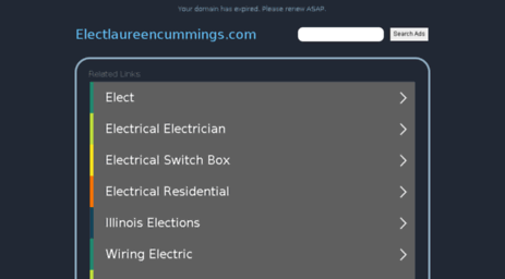 electlaureencummings.com