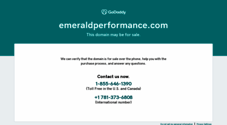 emeraldperformance.com