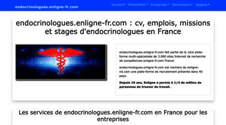 endocrinologues.enligne-fr.com
