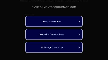 environmentsforhumans.com