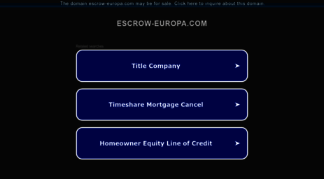escrow-europa.com