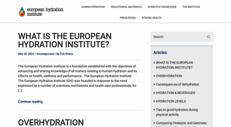europeanhydrationinstitute.org