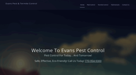 evanspestcontrol.com