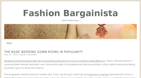 fashionbargainista.com