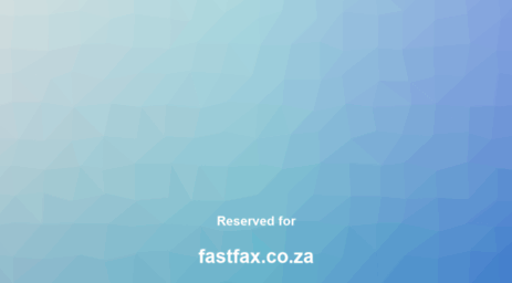 fastfax.co.za