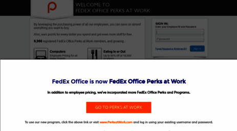 fedexoffice.corporateperks.com