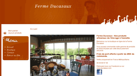 ferme-ducazaux.delicenet.com