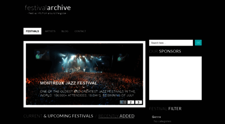 festivalarchive.com