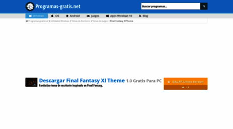 final-fantasy-11-theme.programas-gratis.net