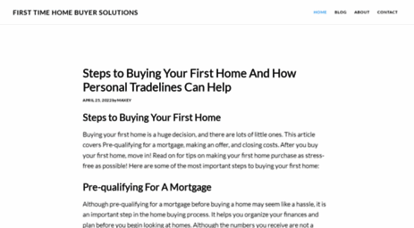 first-time-home-buyer-solutions.com