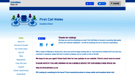 firstcallwales.co.uk