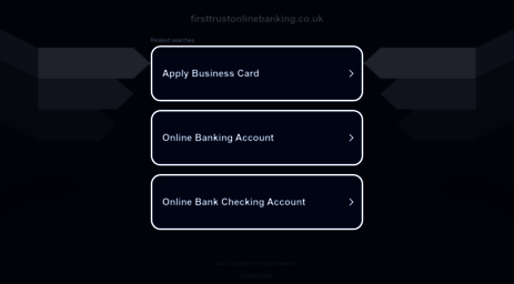 firsttrustonlinebanking.co.uk