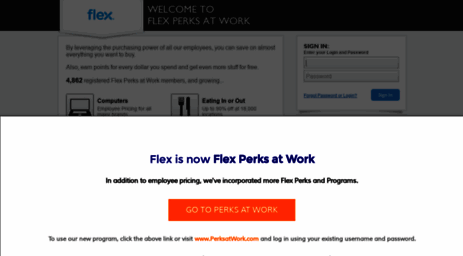flex.corporateperks.com