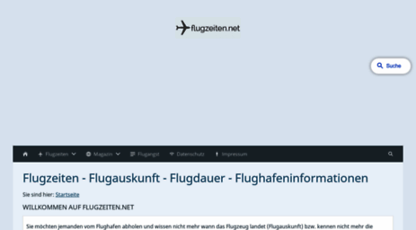 flugzeiten.net