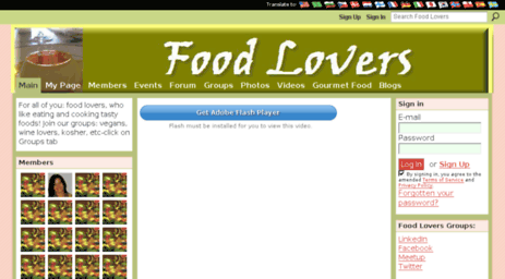 food-lovers.ning.com