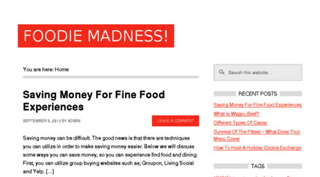 foodiemadness.com