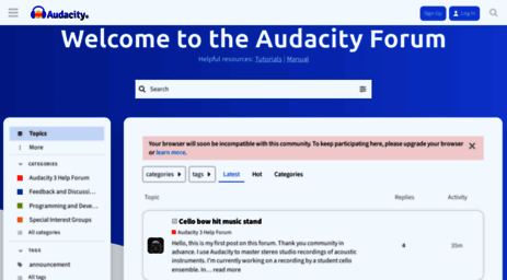 forum.audacityteam.org