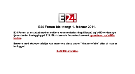 forum.e24.no