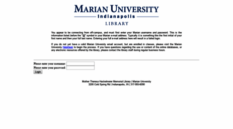 forward.marian.edu