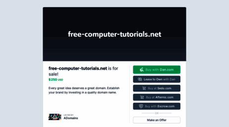 free-computer-tutorials.net