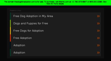 freedogsforadoption.com